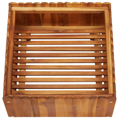 vidaXL Raised Bed | Natural wood colour | Solid acacia wood | Medium 3