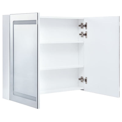 LED Bathroom Mirror Cabinet 80x12.2x68 cm