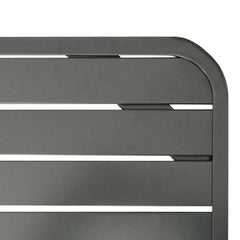 vidaXL Garden Table Dark Grey 180x83x72 cm Steel 4