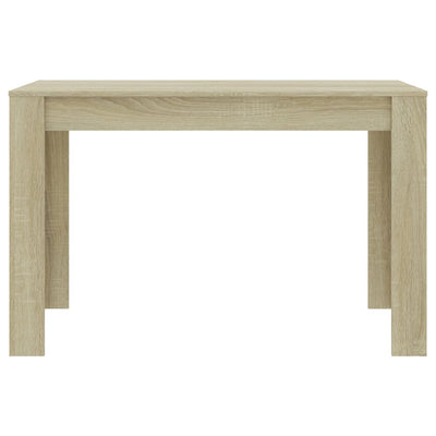 Dining Table Sonoma Oak 120x60x76 cm Engineered Wood