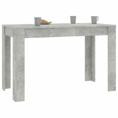 vidaXL Dining Table | Concrete grey | Engineered wood | Standard |  Durable 3