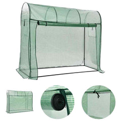 46916 vidaXL Greenhouse with Zippered Door 200x80x170 cm 1