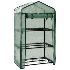 vidaXL 3-Tier Mini Greenhouse 69x49x125 cm 2