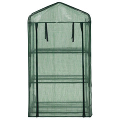 vidaXL 3-Tier Mini Greenhouse 69x49x125 cm 4