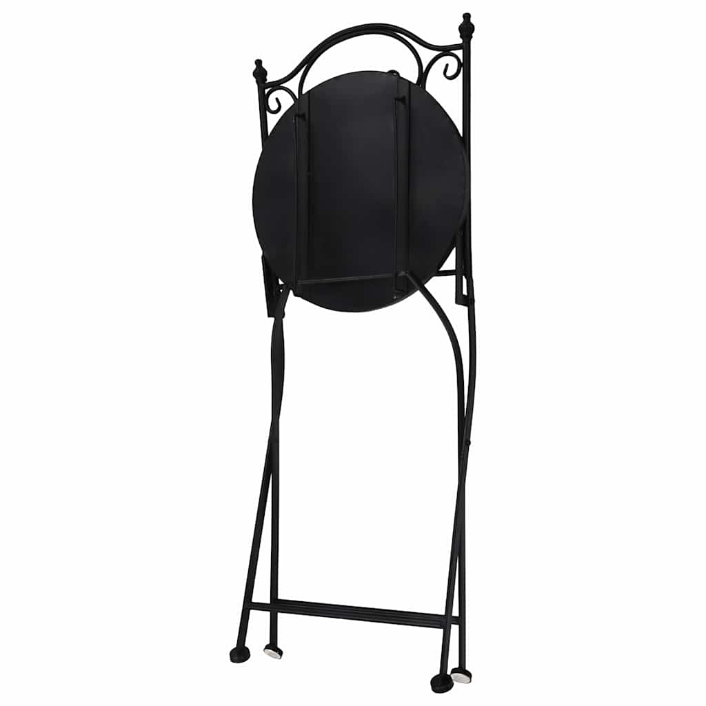 Mosaic Folding Chairs 2 pcs Brown