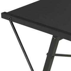 vidaXL Desk | Black | Engineered wood with PVC coating | Large | Desk 6