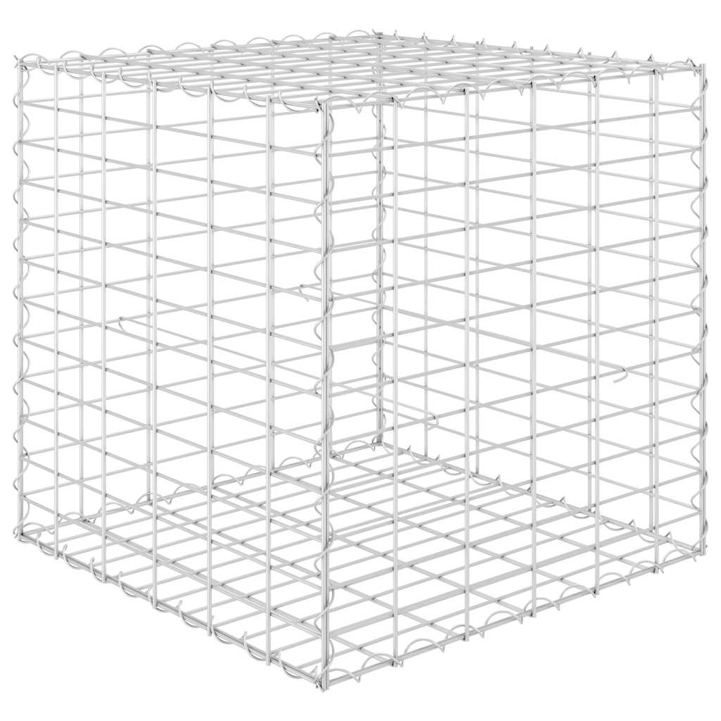 vidaXL Gabion Raised Bed | Silver | Steel wire | 60 cm | Heavy Weight Endurance 2