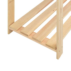 5-Tier Storage Racks 170x38x170 cm Solid Pinewood 500 kg 1