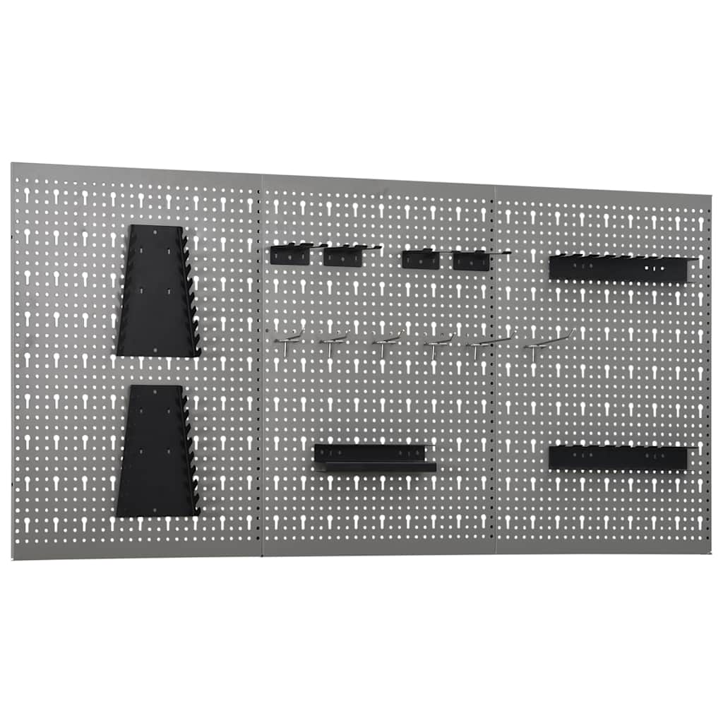 Wall-mounted Peg Boards 40x58 cm Steel 3