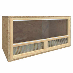 vidaXL Terrarium | Transparent, Wood | Engineered wood, Glass, Steel | Durable 1