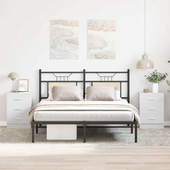 vidaXL Bedside Cabinets 38x35x56 cm Engineered Wood 2 pcs