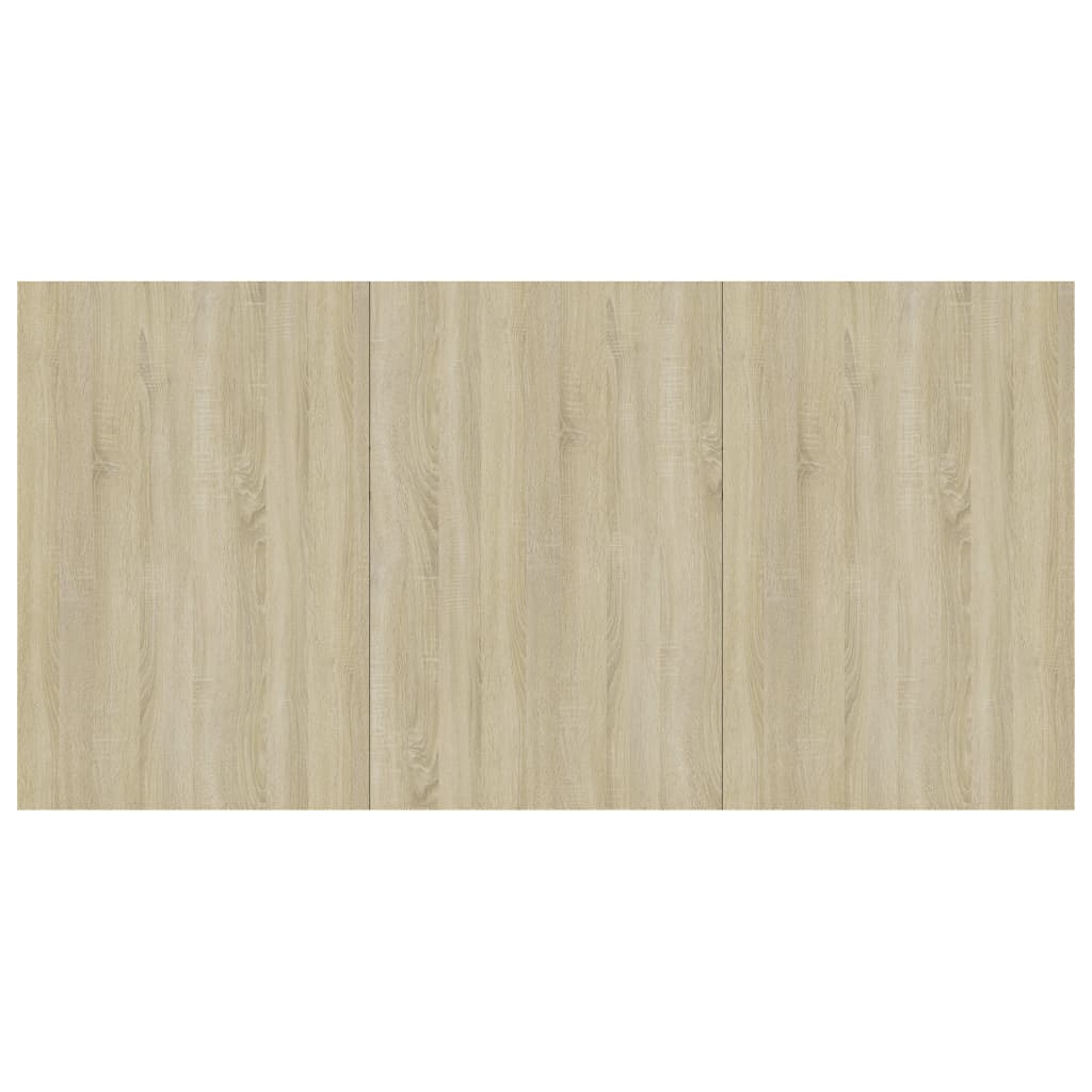 vidaXL Dining Table Sonoma Oak 180x90x76 cm Engineered Wood 6