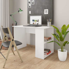 Desk 110x60x73 cm Engineered Wood White