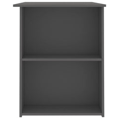 Desk 110x60x73 cm Engineered Wood Grey