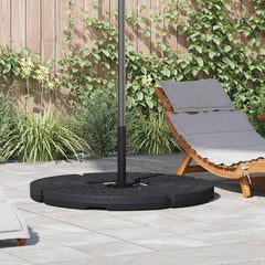 vidaXL Umbrella Base | Black | HDPE Plastic | Large | Heavy Weight Endurance 1