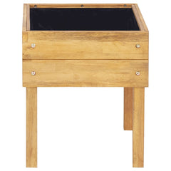 vidaXL Garden Planter | Natural wood colour | Solid Acacia wood with PVC foil 4