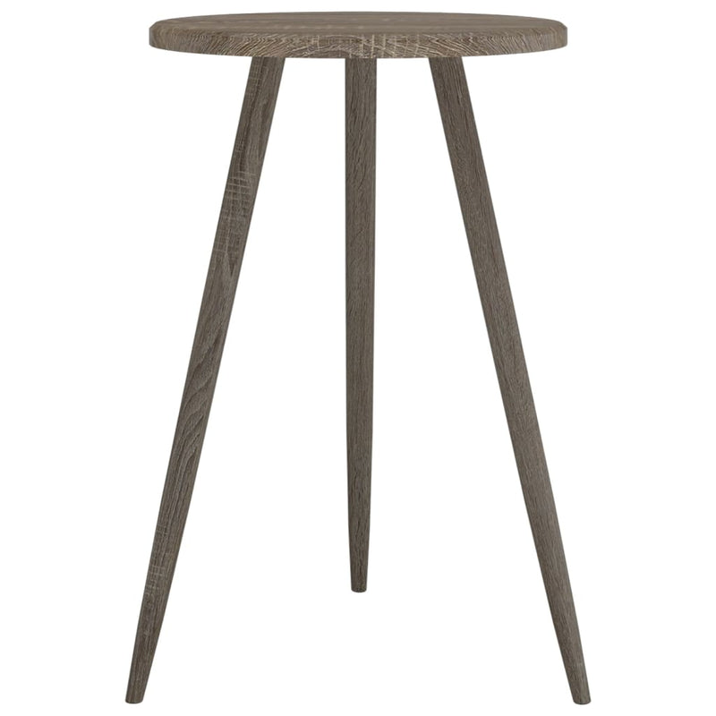 Bistro Table Grey ??50x76 cm MDF and Iron