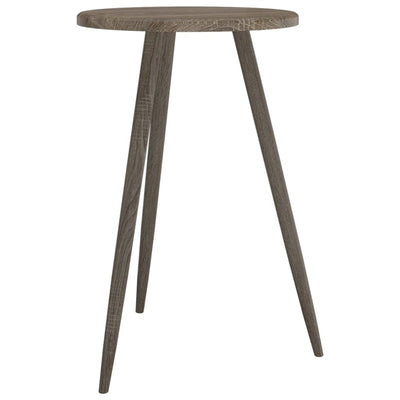 Bistro Table Grey ??50x76 cm MDF and Iron