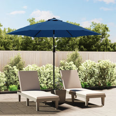 vidaXL Garden Parasol with Metal Pole 300 cm Azure 1