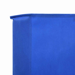 vidaXL 9-panel Wind Screen Fabric 1200x160 cm Azure Blue 4