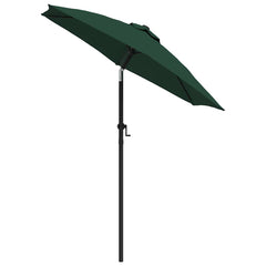 Parasol 200x224 cm Aluminium Green