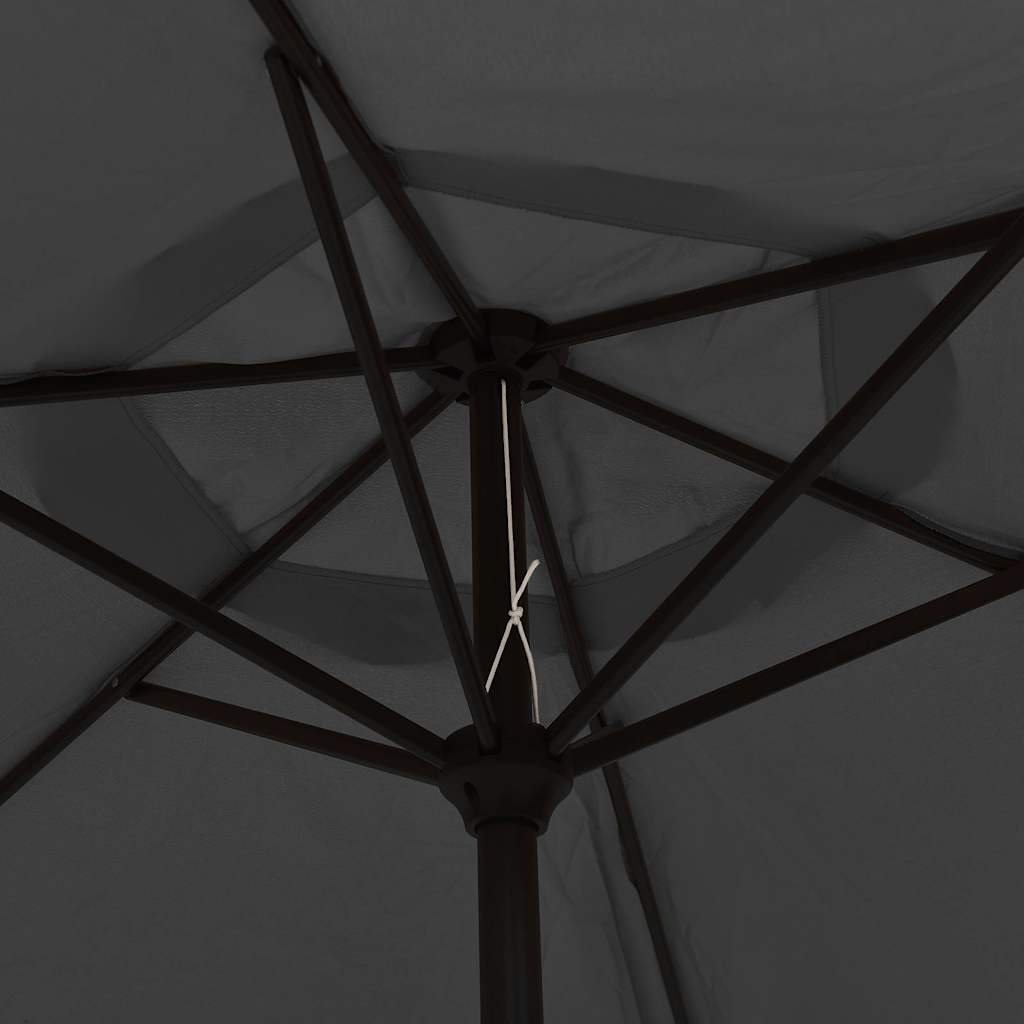 vidaXL Garden Parasol | Anthracite and dark grey 5