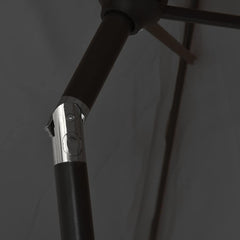 vidaXL Garden Parasol | Anthracite and dark grey 6