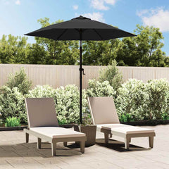 vidaXL Garden Parasol | Anthracite and dark grey 1