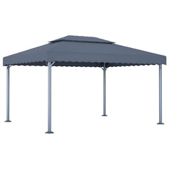 Gazebo 400x300 cm Aluminium Anthracite