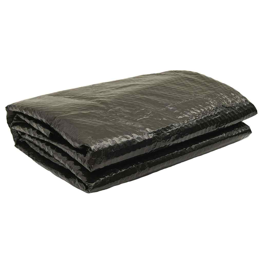 92161 vidaXL Pool Cover Black 549 cm PE 1