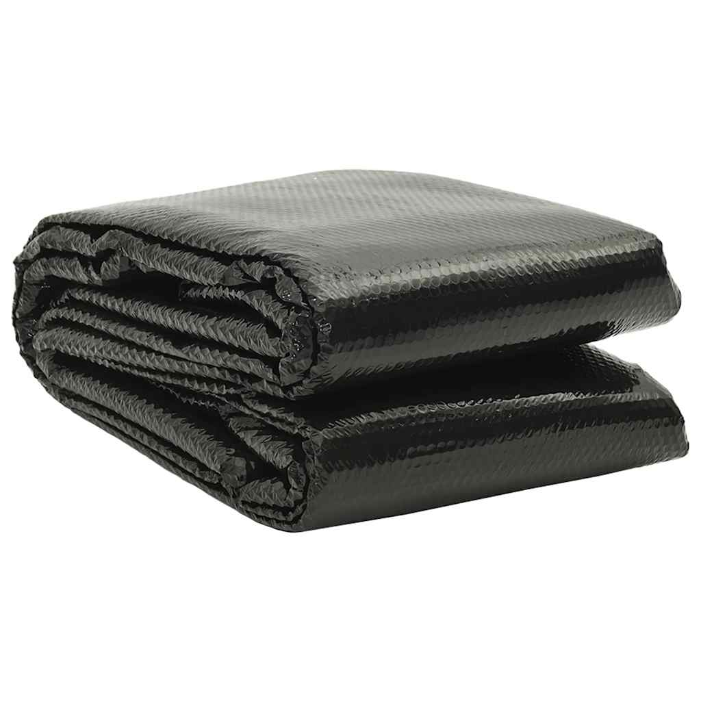 vidaXL Pool Cover | Black | Polyethylene | 488 x 244 cm | Lightweight 1