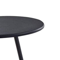vidaXL Bar Table Black 60x107.5 cm MDF 3