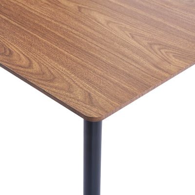 Dining Table Brown 140x70x75 cm MDF