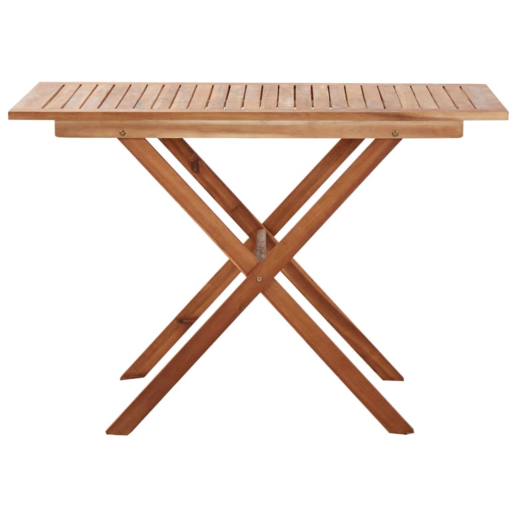 46458 vidaXL Garden Table 110x67x74 cm Solid Acacia Wood 3