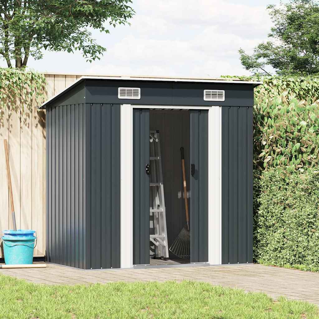 Garden Shed Metal Anthracite