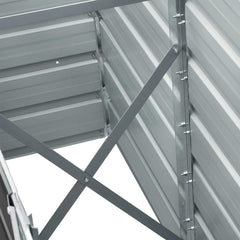 vidaXL Raised Bed | Anthracite | Galvanised steel | 240x40x45 cm | Durable 6