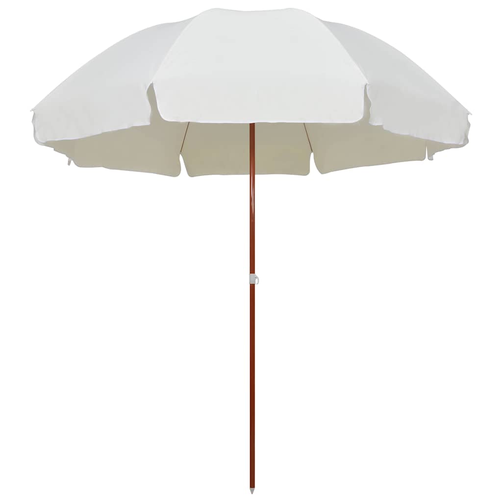 vidaXL Garden Parasol with Steel Pole