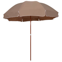 vidaXL Garden Parasol with Steel Pole