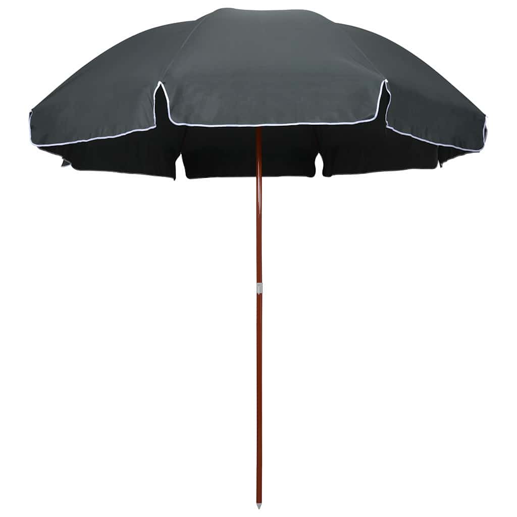 vidaXL Garden Parasol with Steel Pole
