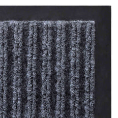 PVC Door Mats Grey 90x60 cm 2