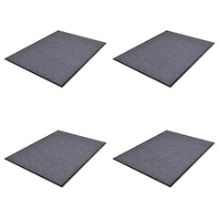 PVC Door Mats Grey 90x60 cm 4