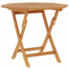 47418 vidaXL Folding Garden Table 85x85x76 cm Solid Teak Wood 2