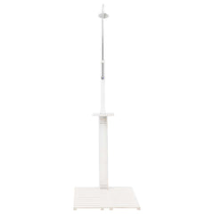vidaXL Garden Shower White Wood 2