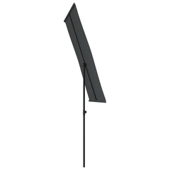 vidaXL Garden Parasol | Anthracite | Polyester, Aluminium | 180 x 110 x 208 cm 5