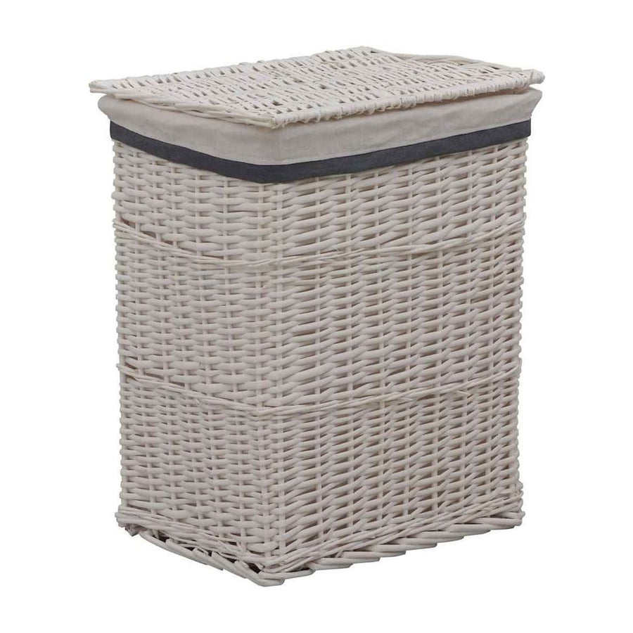 Laundry Basket White Willow