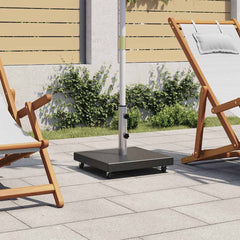 vidaXL Parasol Base Granite 30 kg Square Black 1