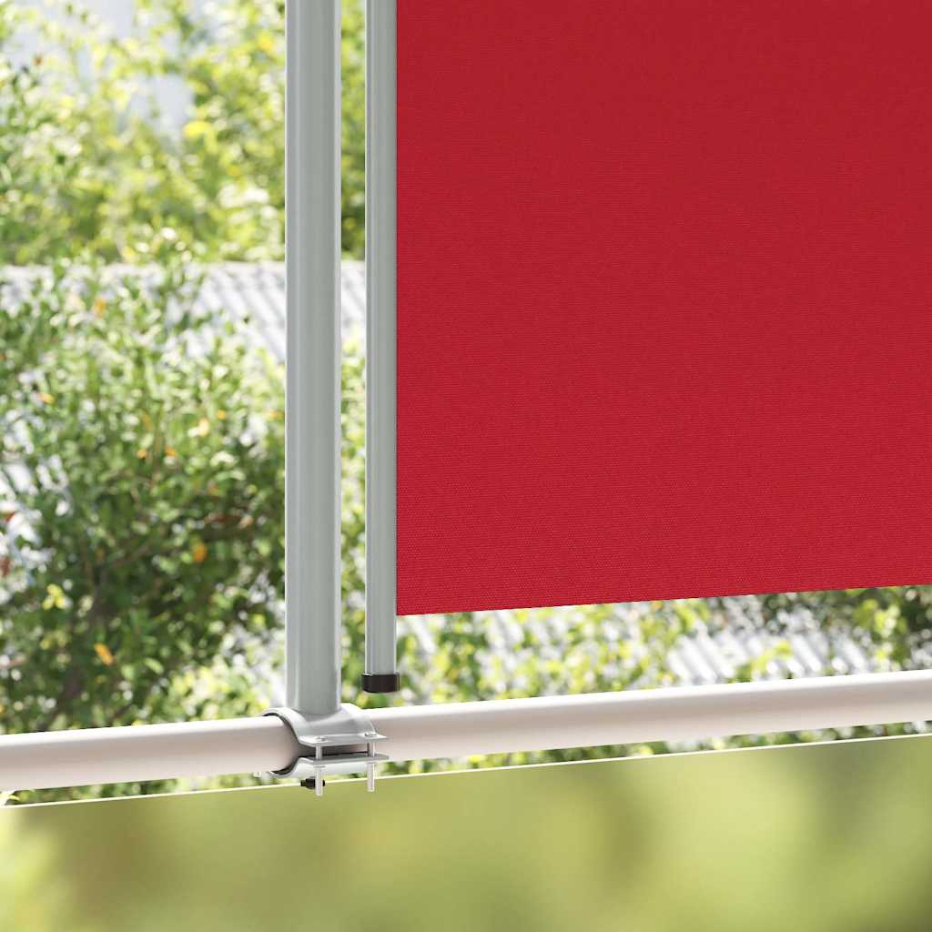 vidaXL Side Awning | Red | Polyester, Powder-Coated Iron | 140 x 300 cm 3