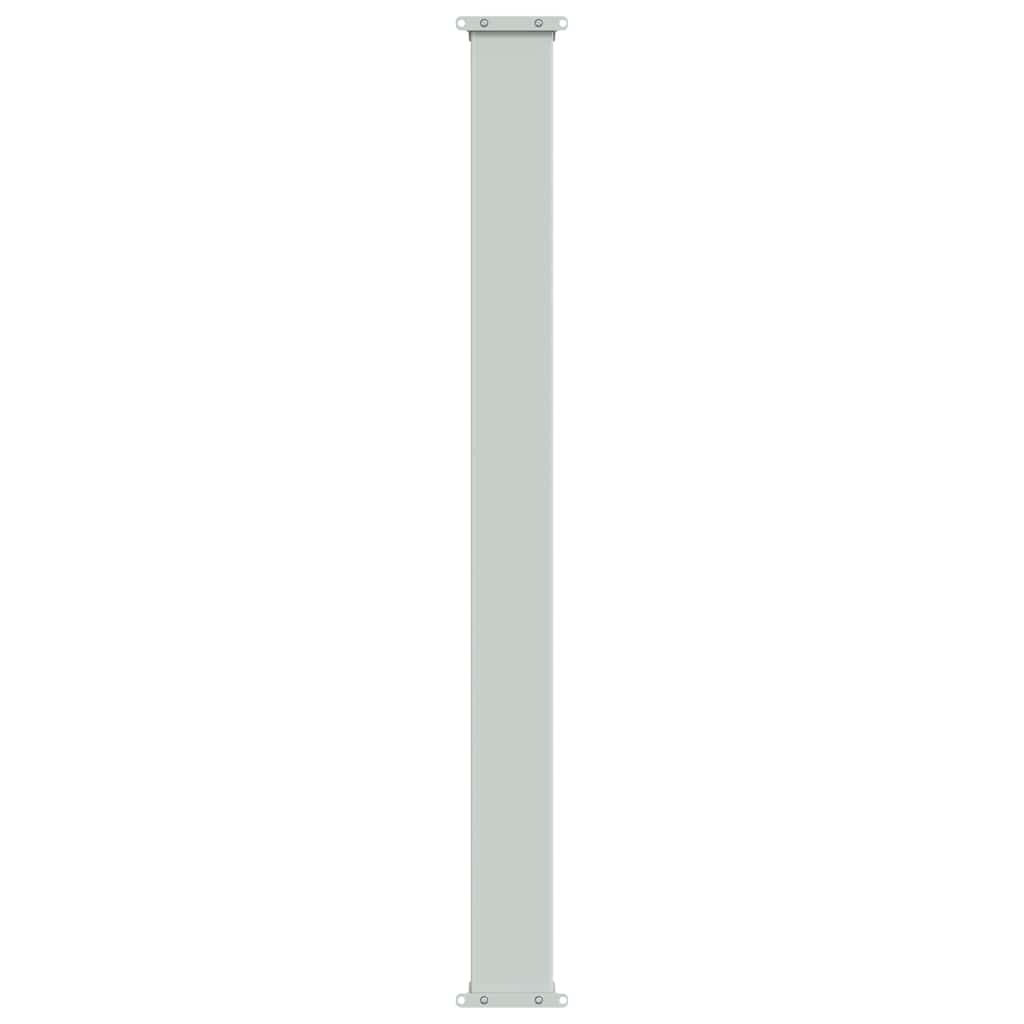 vidaXL Patio Retractable Side Awning 100x500 cm Grey 5