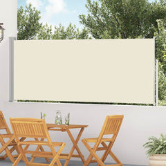 vidaXL Patio Retractable Side Awning 117x514 cm Cream 1