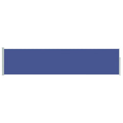 vidaXL Patio Retractable Side Awning 117x514 cm Blue 4